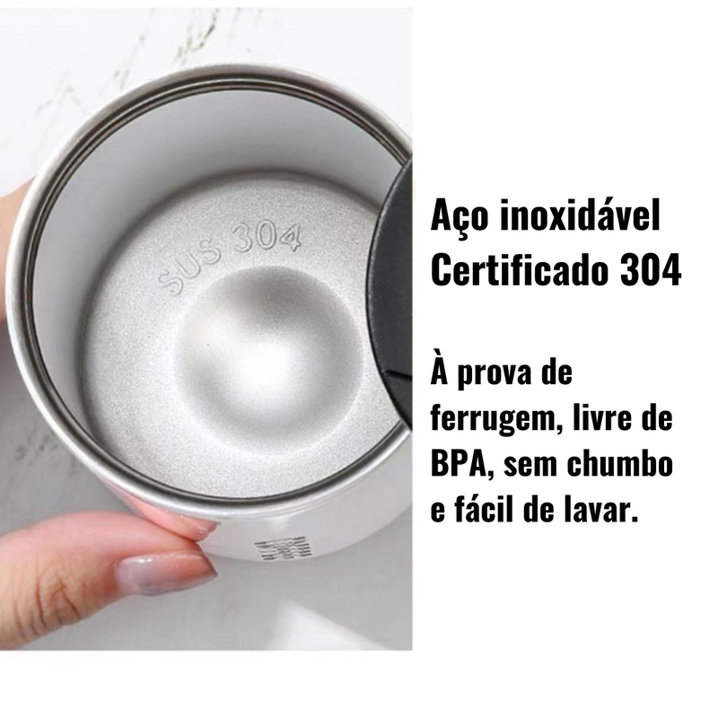 Caneca Térmica Magic Box 24h de conservação + frete grátis! Tudo pra Café