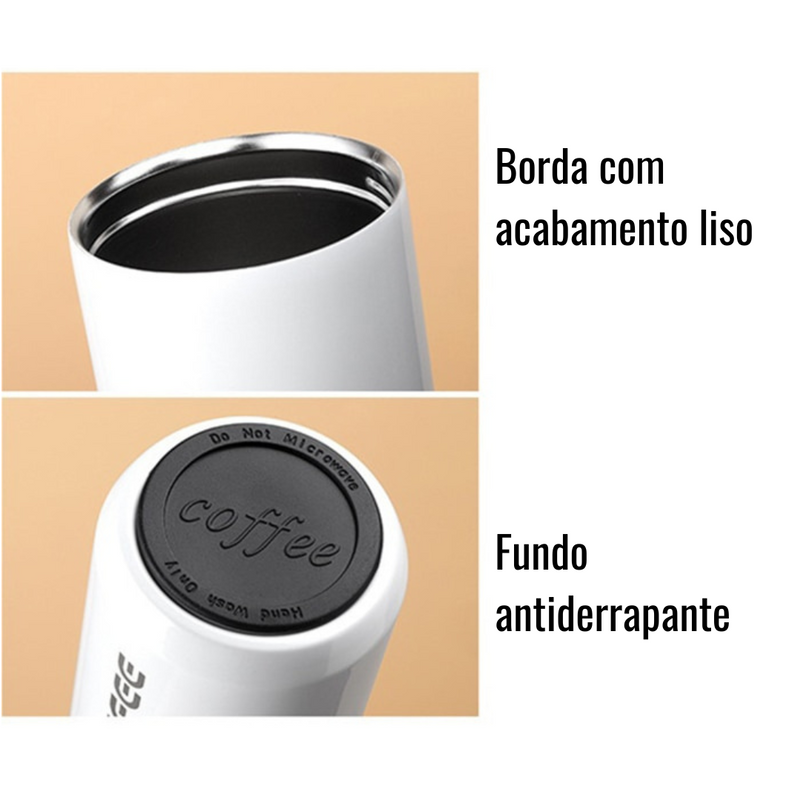 Caneca Térmica Magic Box 24h de conservação + frete grátis! Tudo pra Café